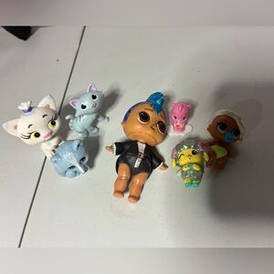 Mixed Girls Toy Lot of 7